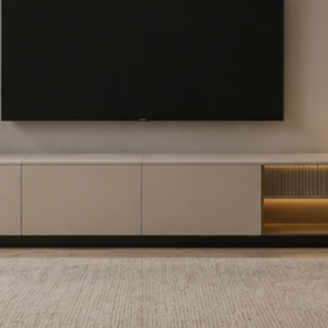 Long Modular Living Room TV Cabinet